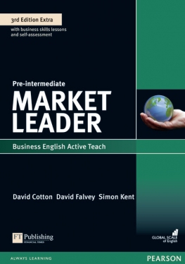 Market Leader 3/e Extra Pre-Intermediate ActiveTeach CD-ROM