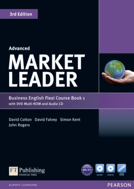 Market Leader Advanced  3/e Coursebook with Practice File A with DVD-R  & Audio CD (Split)