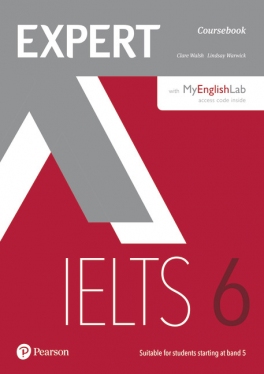 Expert IELTS Band 6 Student Book with Online Audio & MyLab Access