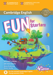 Fun for Starters 4th Edition Student's Book with Audio with Online Activities