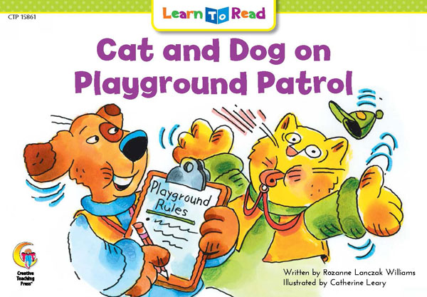 CTP Learn To Read Level 1 Cat & Dog Playground Patrol