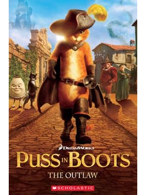 Scholastic Popcorn Readers Level 2 Puss in Boots: The Outlaw (with CD)