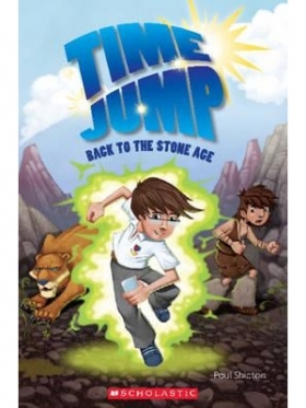 Scholastic Popcorn Readers 2 Time Jump Back to the Stone Age with CD