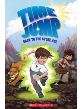 Scholastic Popcorn Readers Level 2 Time Jump: Back to the Stone Age (with CD)