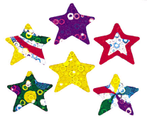 Sparkle Stickers: Twinkling Stars