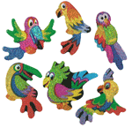 Sparkle Stickers: Totally Tropical