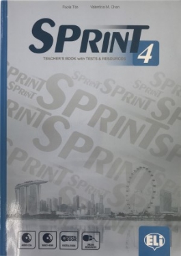 Sprint 4 Teacher\'s Book with 2 Class Audio CDs, Tests & Resources, Test maker Multi-ROM