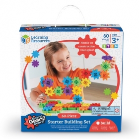 Gears! Gears! Gears! 60-Piece Starter Building Set カラフルギアブロック スターターセット