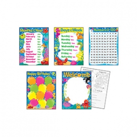 Classroom Basics Sea Buddies Learning Charts Combo Pack