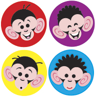 SuperSpots Stickers: Monkey Mayhem