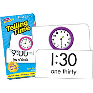 Trend Skill Drill Flashcards Telling Time