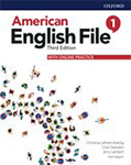 American English File 3rd Edition 1 Student Book with Online Practice