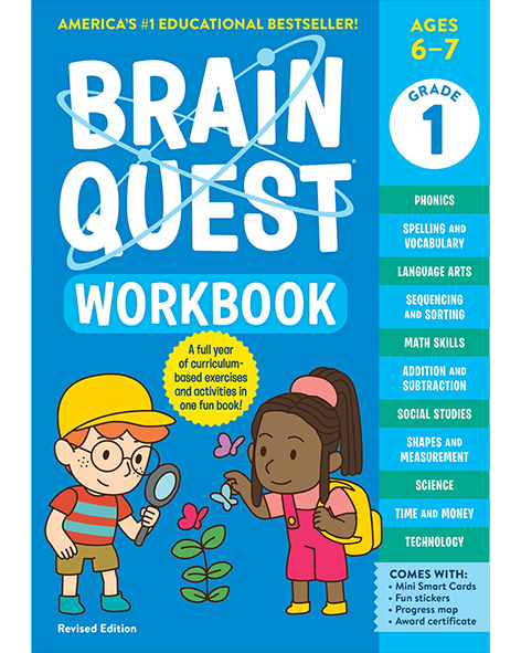 Brain Quest Workbook Grade 1 Revised Edition