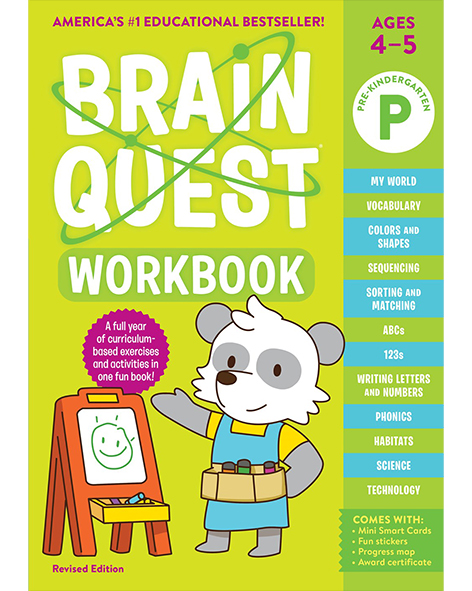 Brain Quest Workbook Pre-K Revised Edition
