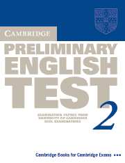 Cambridge Preliminary English Test