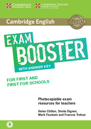 Cambridge English Exam Booster for First and First for Schools