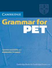 Cambridge Grammar for PET