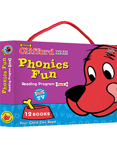 Clifford Phonics Fun Pack 2 (12 Books + Storyplus + Japanese Guide)