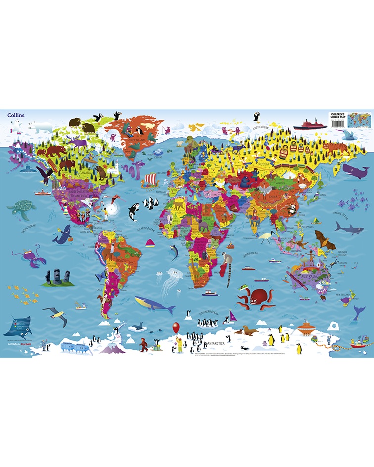 Collins Children's World Map