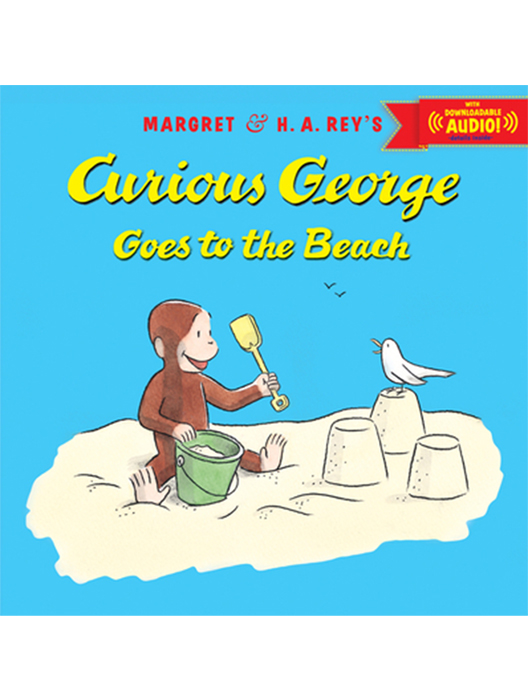 Curious George Goes to the Beach with downloadable audio