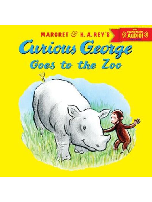 Curious George Goes to the Zoo (PB & Downloadable Audio)