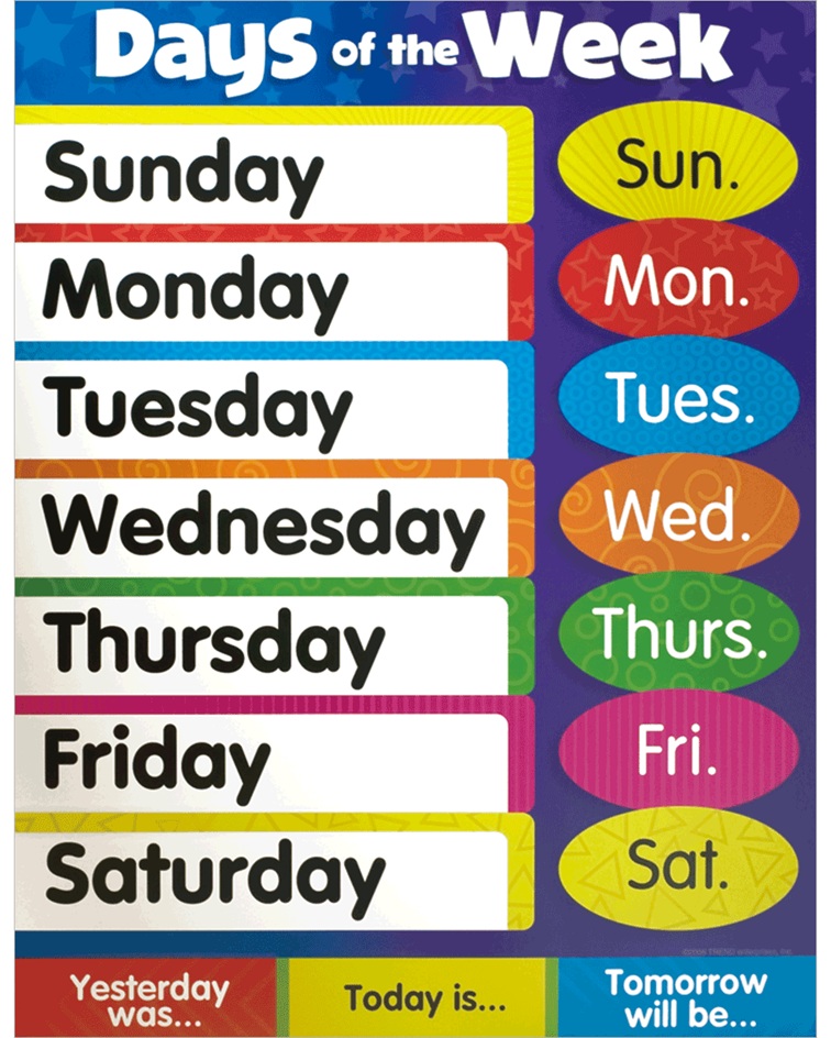Days of the Week