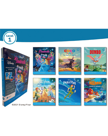 Disney Kids Readers 1 Pack (6 titles)