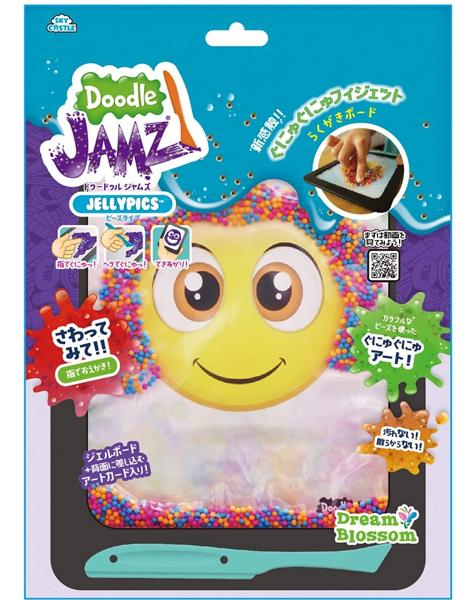 DoodleJamz JellyPics Blue Pink Orange Beads