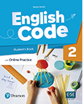 English Code Level 2 Student Book + Student Online Access code pack