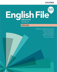 English File 4th Edition Advanced  Workbook with Key