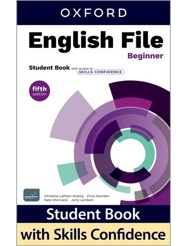 English File 5th Edition Beginner Student Book with access to Skills Confidence