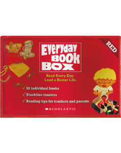 Everyday Book Box: Red (50 Books)
