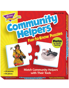 Fun-to-Know Puzzles: Community Helpers