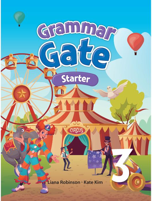 Grammar Gate Starter 3 Student Book with Workbook & Audio QR Code