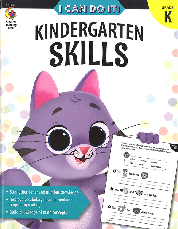 I Can Do It Kindergarten Skills (CTP8725)