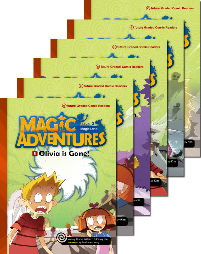 Magic Adventures Graded Comic Readers Level 2 Set (6冊)