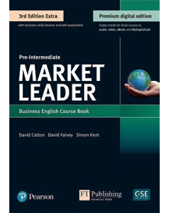 Market Leader 3/e Extra Pre-Intermediate Coursebook with DVD-R Reader+ & MyEnglishLab Access code