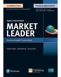 Market Leader 3/e Extra Upper-Intermediate Coursebook with DVD-R Reader+ & MyEnglishLab Access code