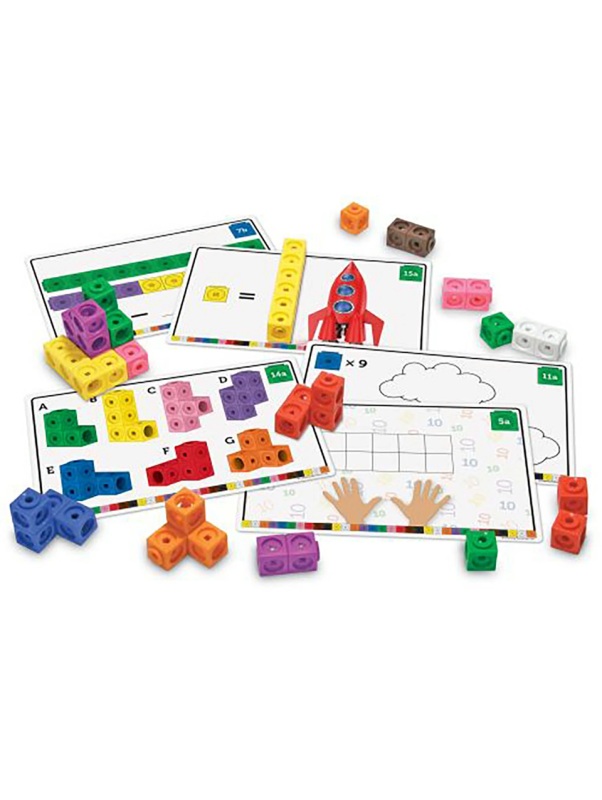 MathLink Cubes Early Math Activity Set はじめての算数教材 マスリンクキューブ