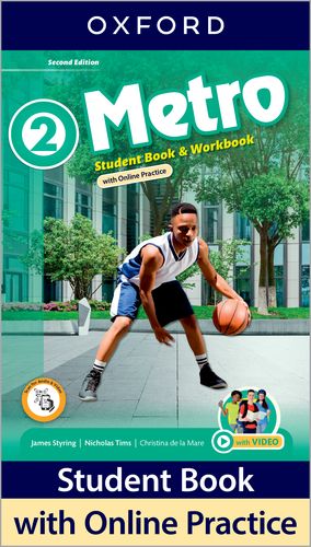 Metro 2nd Edition 2 Student Book and Workbook with Online Practice