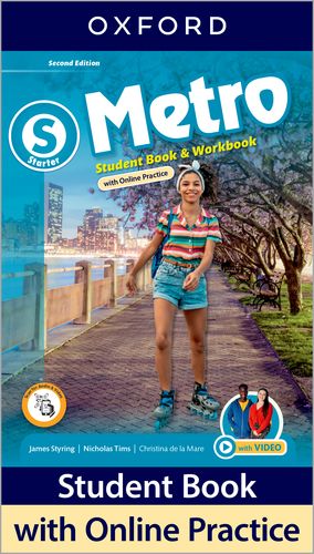 Metro 2nd Edition Starter Student Book and Workbook with Online Practice