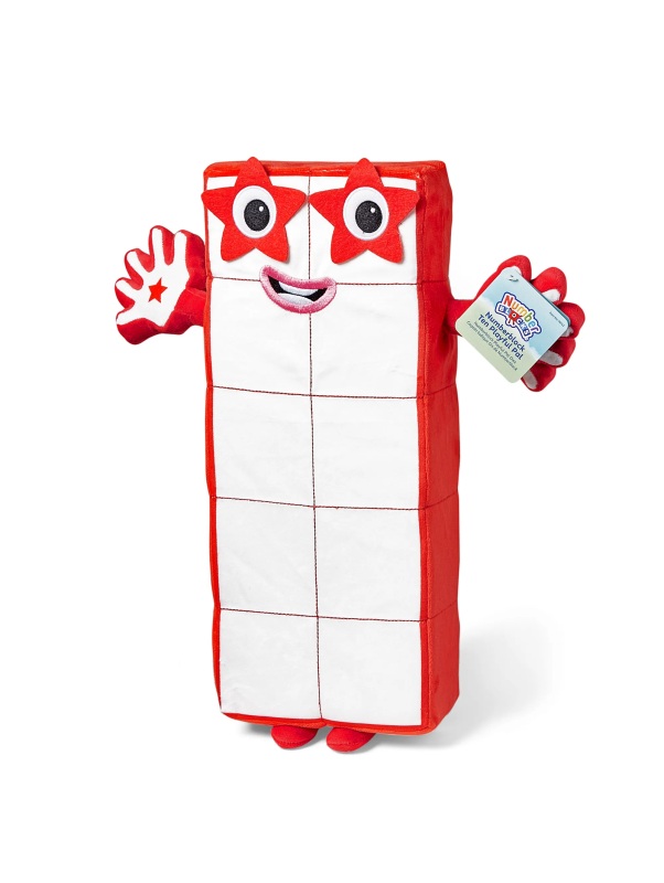 Numberblocks Ten Playful Pal ナンバーブロックス ぬいぐるみ Ten