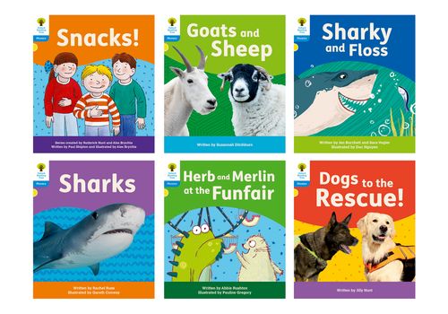 Oxford Reading Tree: Floppy\'s Phonics Decoding Practice: Oxford Level 3: Mixed Pack of 6