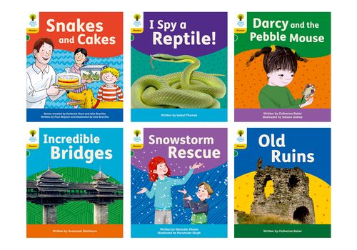 Oxford Reading Tree: Floppy\'s Phonics Decoding Practice: Oxford Level 5: Mixed Pack of 6