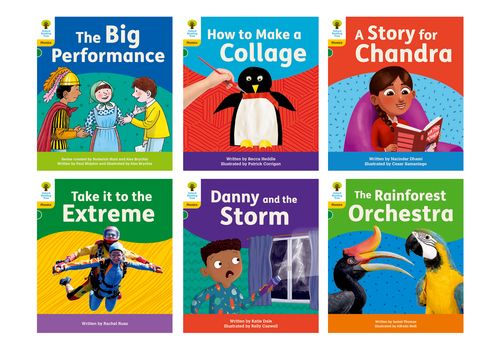 Oxford Reading Tree: Floppy\'s Phonics Decoding Practice: Oxford Level 5: Pack A Mixed Pack of 6