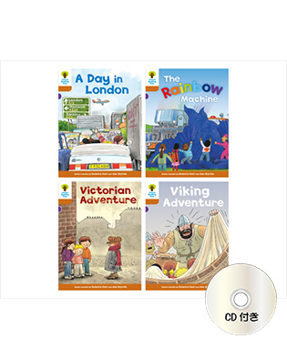 Oxford Reading Tree Stage 8 Stories (with CD) (4Books)
