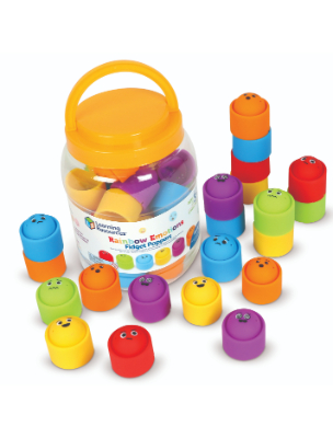 Rainbow Emotions Fidget Poppers Classroom Set 感情フィジェットポッパー レインボー
