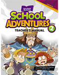 School Adventures Graded Comic Readers 2 Teacher\'s Guide (with CD)