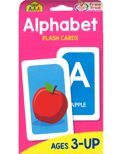 School Zone Flashcards Alphabet(04001)