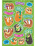 Sparkle Stickers: Thoughtful Sloths